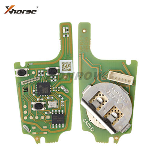 XHORSE VVDI English Version 3 Buttons  XKBU03EN for Buick Style Wire Universal Remote Key  for VVDI Key Tool VVDI2