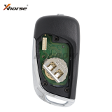 Xhorse VVDI  Remote Key DS Type Wire Remote Key 3 button Universal Remote Key  XKDS00EN