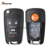 XHORSE VVDI for GM FLIP KEY TYPE UNIVERSAL REMOTE KEY 4 BUTTONS –  XKBU01EN
