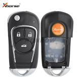 XHORSE VVDI English Version 3 Buttons  XKBU03EN for Buick Style Wire Universal Remote Key  for VVDI Key Tool VVDI2