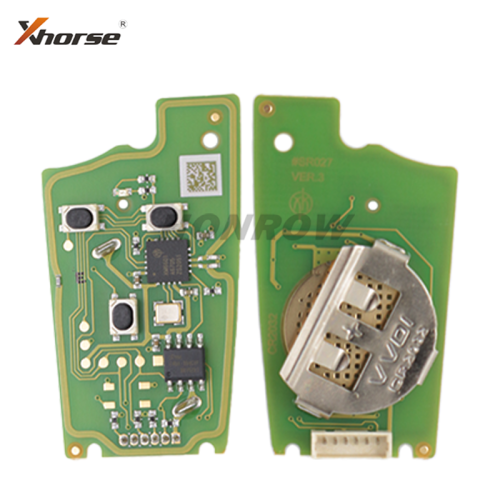 XHORSE VVDI for Audi Style Universal Flip Remote Key With 3 Button Wire XKAU01EN