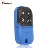 Xhorse XKXH01EN Universal Remote Key 4 Buttons for VVD2/VVDI Key Tool English Version