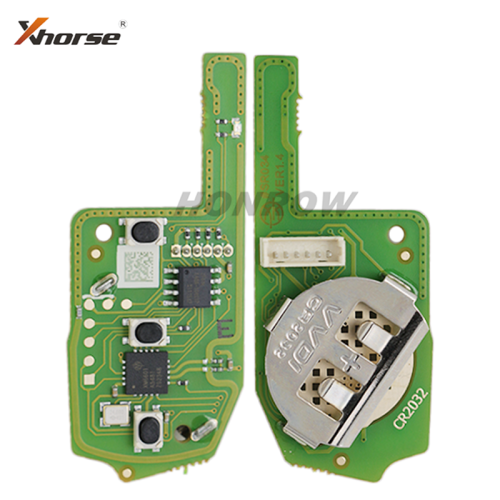 Xhorse MQB Style Remote Key XKMQB1EN 3 Buttons work with MINI Key Tool/VVDI2/Key Tool