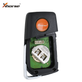 XHORSE XKTO00EN For Toyota Style 3 button Wire Universal Remote Key