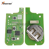 XHORSE XKTO00EN For Toyota Style 3 button Wire Universal Remote Key