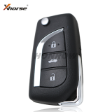 XHORSE XKTO00EN For Toyota Style 3 button Wire Universal Remote Key