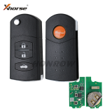 Xhorse XKMA00EN Wire Remote Key Mazda Flip 3 Buttons
