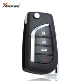 XHORSE XKTO10EN For Toyota Style 4 button Wire Universal Remote Key