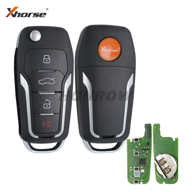 Xhorse VVDI Super Remote XEFO01EN for Ford Type could be use for all ID possible as the super chip