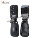 Xhorse Universal Remote Key Fob 3 Button for Hyundai Type XKHY00EN
