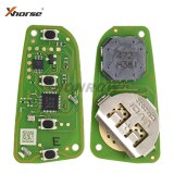 Xhorse XSKF21EN Smart Remote Key Memoeial Knife Style 4 Buttons