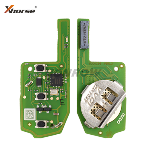Xhorse MQB Style Remote Key XEMQB1EN 3 Buttons work with MINI Key Tool/VVDI2/Key Tool