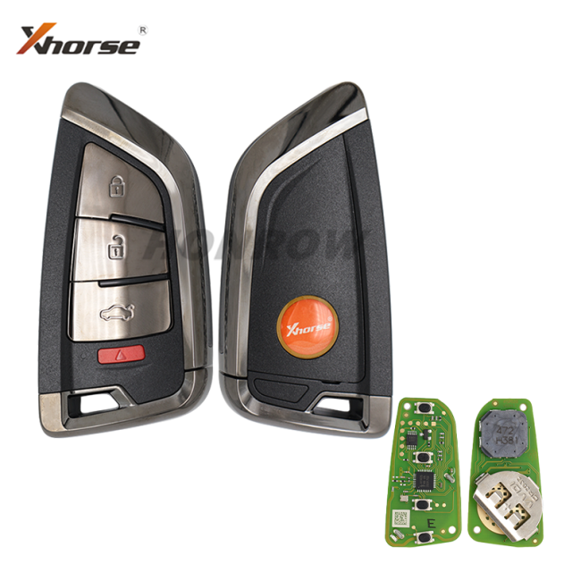 Xhorse XSKF21EN Smart Remote Key Memoeial Knife Style 4 Buttons