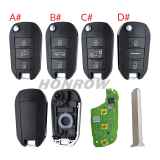 Xhorse VVDI  XEPG00EN with XT27B Super Chip Super Remote with key shell VA2 307 key balde