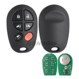 For To remote key with GQ43VT20T 315Mhz