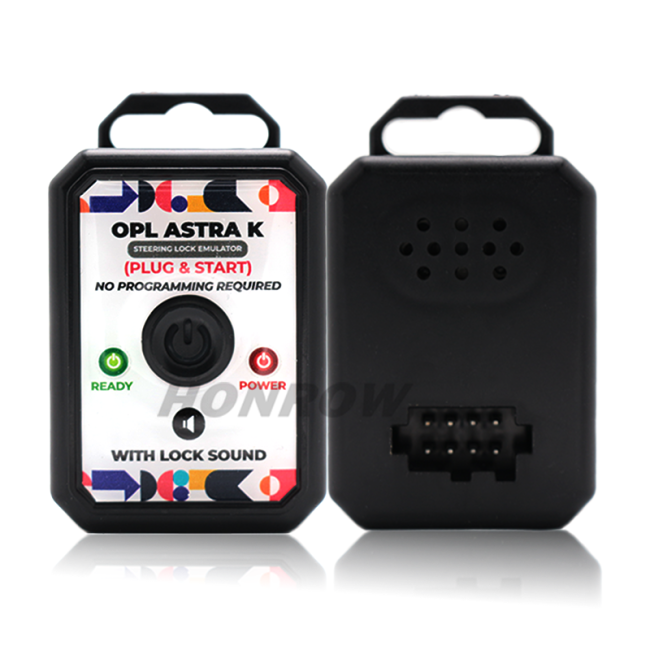 For Opel Vauxhall Astra K 2010-2015 Emulator Steering Lock Emulator Simulator With Lock Sound Plug and Start Original Connector
