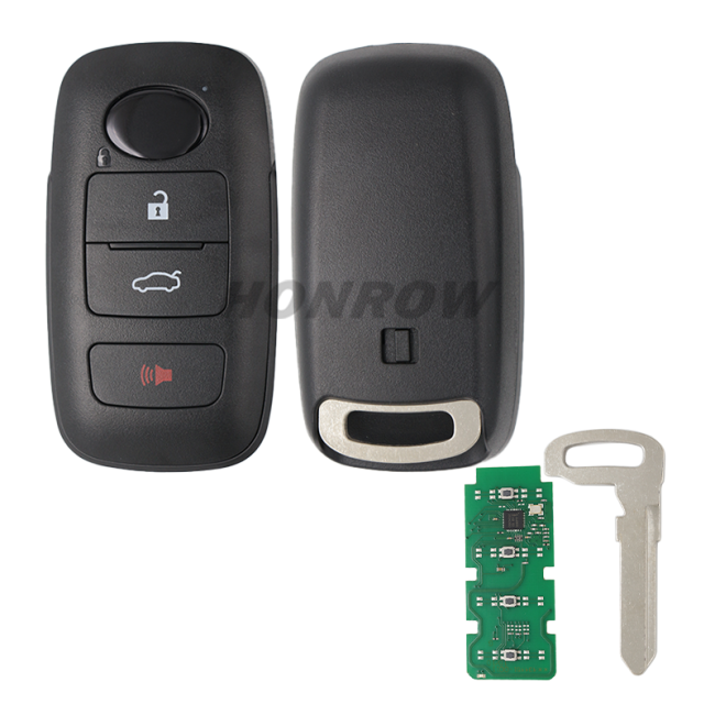 For Toy 3 button smart key with 433MHz 4A chip  P/N:89994-BZ050
