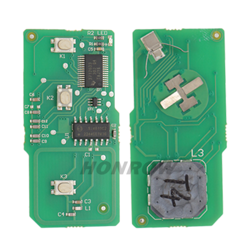 For Toyota 2 button Smart Key with 433MHz ASK FCC ID: M0ZB31EG / MOZB31EG