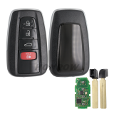 For Toy keyless go  314.3MHz 8A Chip HYQ14FBC  3+1 4 Button Proximity keyless go Remote Car Key