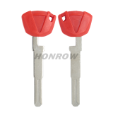 For KAWASAKI motorcycle key blank ， please choose the color red blue black