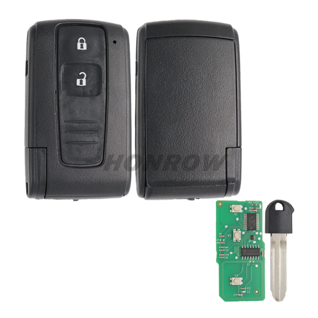For Toyota 2 button Smart Key with 433MHz ASK FCC ID: M0ZB31EG / MOZB31EG