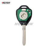 KEYDIY Toyota style 2 button remote key B05-2 for KD900 URG200 KDX2 KD MAX to produce any model remote