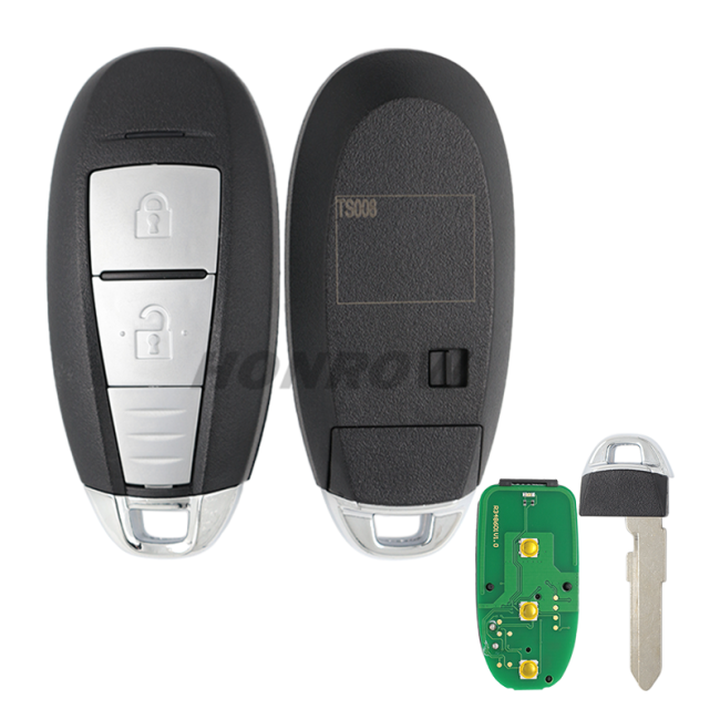 For Suzuki 2 button Smart Remote Key with 433Mhz PCF7952A ID47 Chip  FCC ID: TS008 37172-57L10
