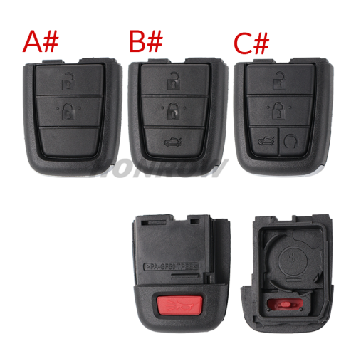 For Chev 3+1 button remote key case