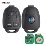 New Arrival KEYDIY KD B35-4 B Series Remote Control KD Remote CAR Key For KD900 URG200 KDX2 KD MAX Key Programmer
