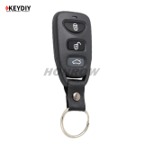 KEYDIY Hyundai style 3 button remote key B09-3 for KD900 URG200 KDX2 KD MAX to produce any model  remote