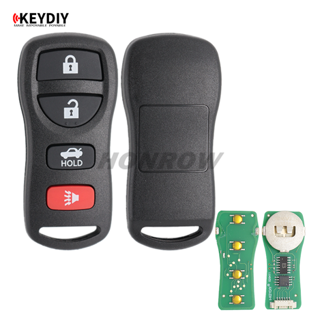 New Arrival KEYDIY KD B36-4 B Series Remote Control KD Remote CAR Key For KD900 URG200 KDX2 KD MAX Key Programmer