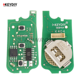 KEYDIY Toyota style 2+1 button remote key B13 2+1 for KD900 URG200 KDX2 KD MAX to produce any model remote