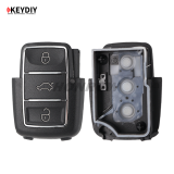 KEYDIY Standare remote key B01-Luxury 3 button remote key for KD900 URG200 KDX2 KD MAX  to produce any model  remote