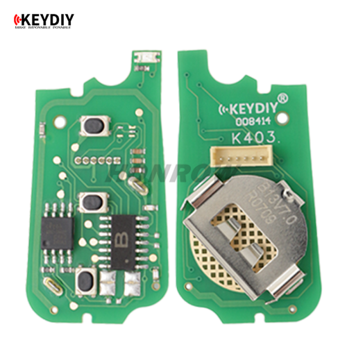 KEYDIY Toyota style 3 button remote key B13-3 for KD900 URG200 KDX2 KD MAX to produce any model remote