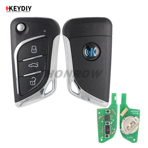 KEYDIY Remote key 4 button B30-3 for KD900 URG200 KDX2 KD MAX
