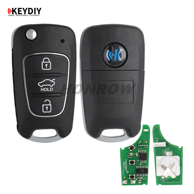KEYDIY Hyundai style 3 button remote key B04 for KD900 URG200 KDX2 KD MAX to produce any model remote