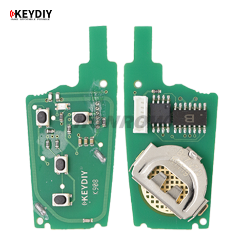 KEYDIY Remote key  4 button B27 3+1 button remote key