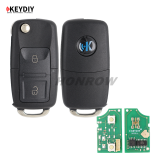 KEYDIY Standare remote key B01 2 button remote key for KD900 URG200 KDX2 KD MAX to produce any model remote