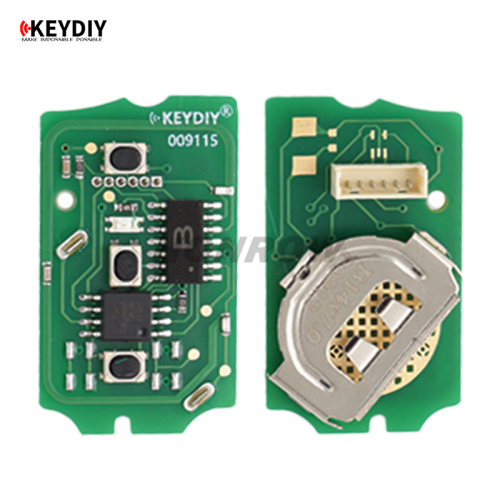KEYDIY Mazda style B14-3 button remote key for KD900 URG200 KDX2 KD MAX to produce any model  remote