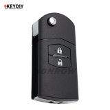 KEYDIY Mazda style B14-2 button remote key for KD900 URG200 KDX2 KD MAX to produce any model  remote