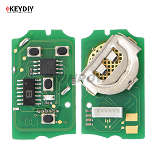 KEYDIY Mazda style B14-4 button remote key for KD900 URG200 KDX2 KD MAX to produce any model  remote