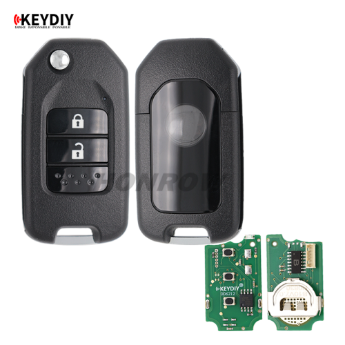 KEYDIY Honda style 2 button remote key B10-2 for KD900 URG200 KDX2 KD MAX to produce any model  remote