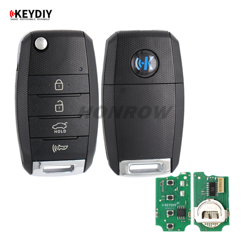 KEYDIY Hyundai style B19- 4 button remote key for KD900 URG200 KDX2 KD MAX to produce any model  remote