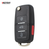 KEYDIY B08 3+1  button remote key for KD900 URG200 KDX2 KD MAX to produce any model remote