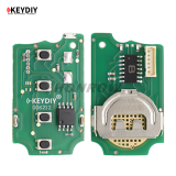 KEYDIY Honda style 3+1 button remote key B10-3+1 for KD900 URG200 KDX2 KD MAX to produce any model  remote