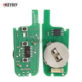 KEYDIY Ford style 3button remote key B12-3 for KD900 URG200 KDX2 KD MAX to produce any model  remote