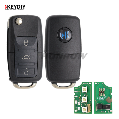KEYDIY Standare remote key B01 3 button remote key for KD900 URG200 KDX2 KD MAX to produce any model  remote