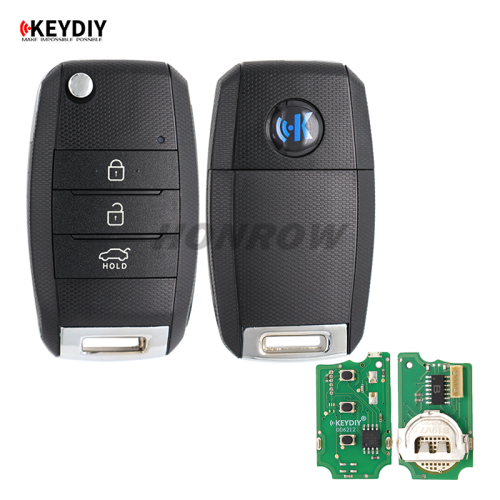 KEYDIY Hyundai style 3 button remote key B19-3 for KD900 URG200 KDX2 KD MAX to produce any model  remote