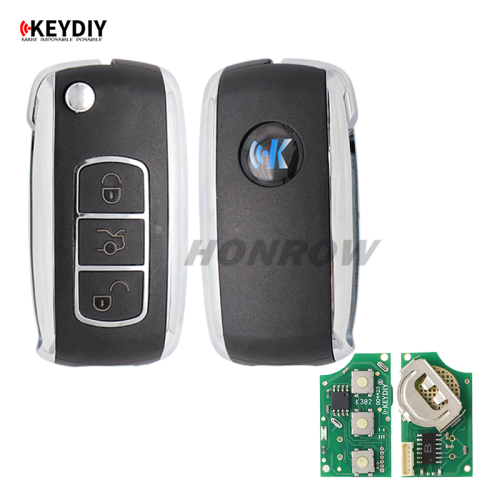 KEYDIY B07 3 button remote key for KD900 URG200 KDX2 KD MAX to produce any model remote