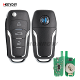 KEYDIY Ford style 3button remote key B12-3 for KD900 URG200 KDX2 KD MAX to produce any model  remote